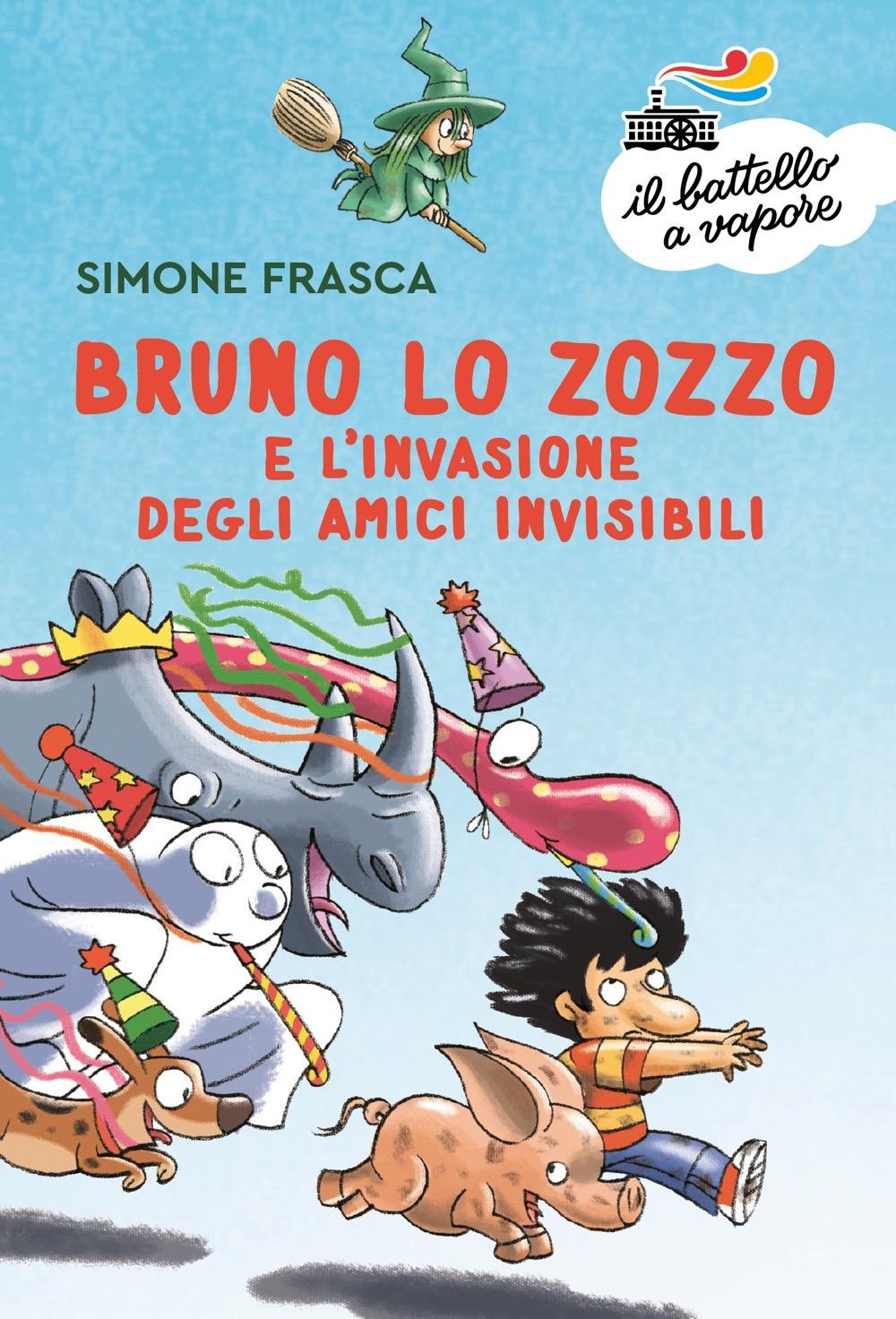 Vorderes Coverbild Bruno lo zozzo e l'invasione degli amici invisibili