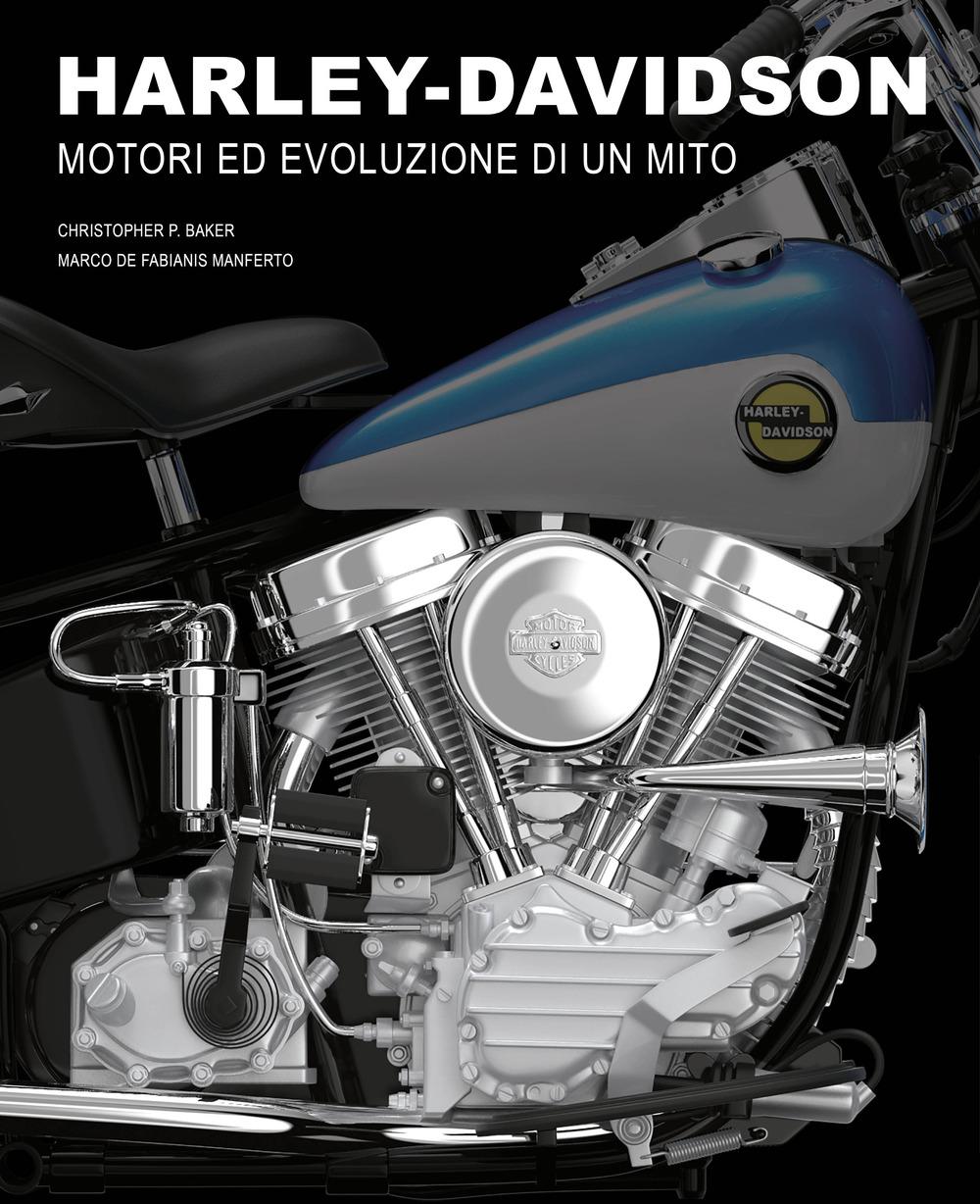 Vorderes Coverbild Harley-Davidson. Motori e evoluzione di un mito