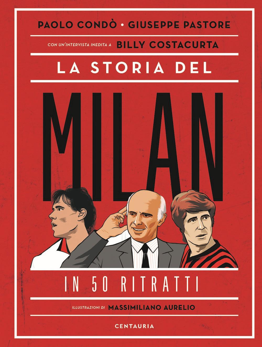 Vorderes Coverbild La storia del Milan in 50 ritratti