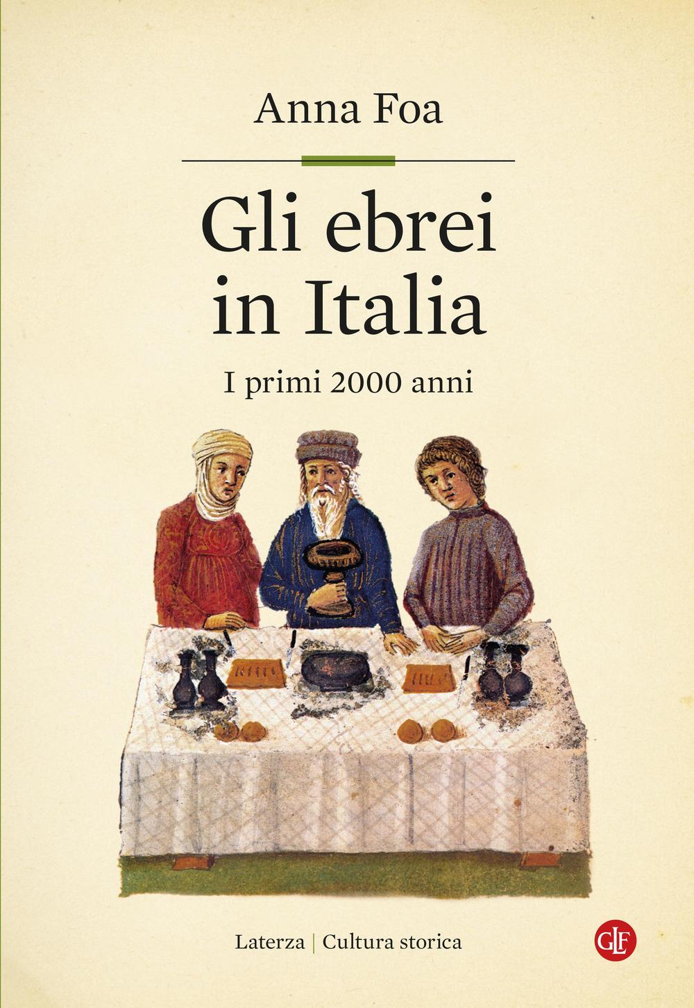 Vorderes Coverbild Gli ebrei in Italia. I primi 2000 anni