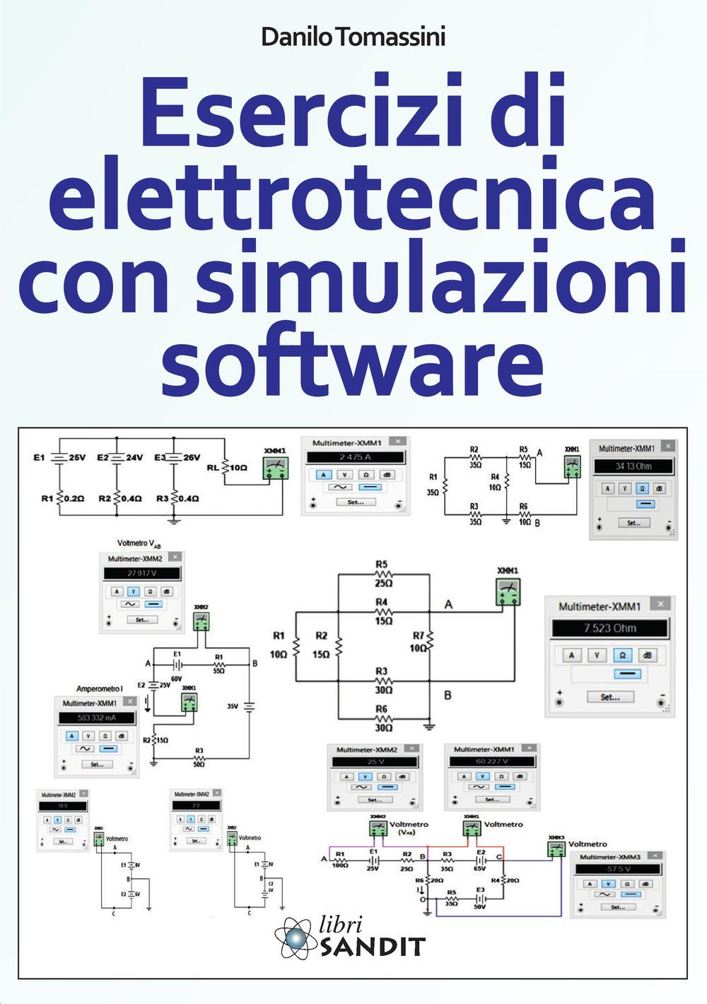 Vorderes Coverbild Esercizi di elettrotecnica con simulazioni software