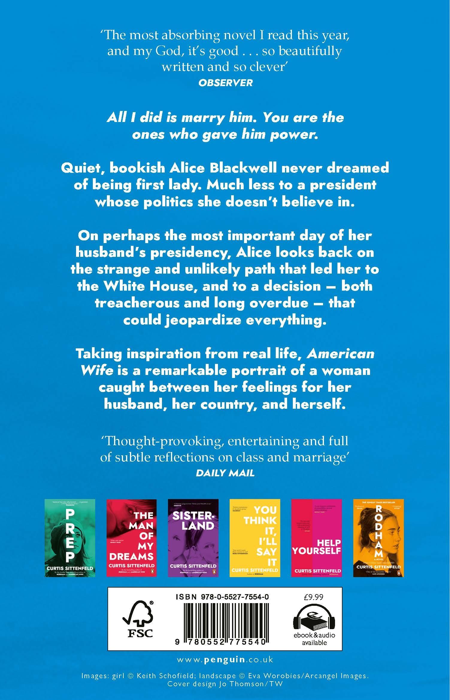 Rückseitencover American Wife