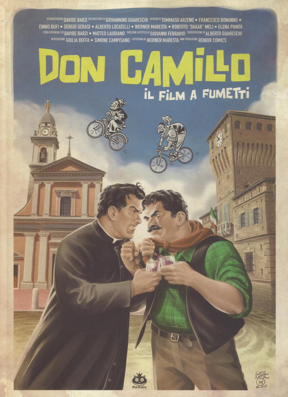 Vorderes Coverbild Don Camillo. Il film a fumetti