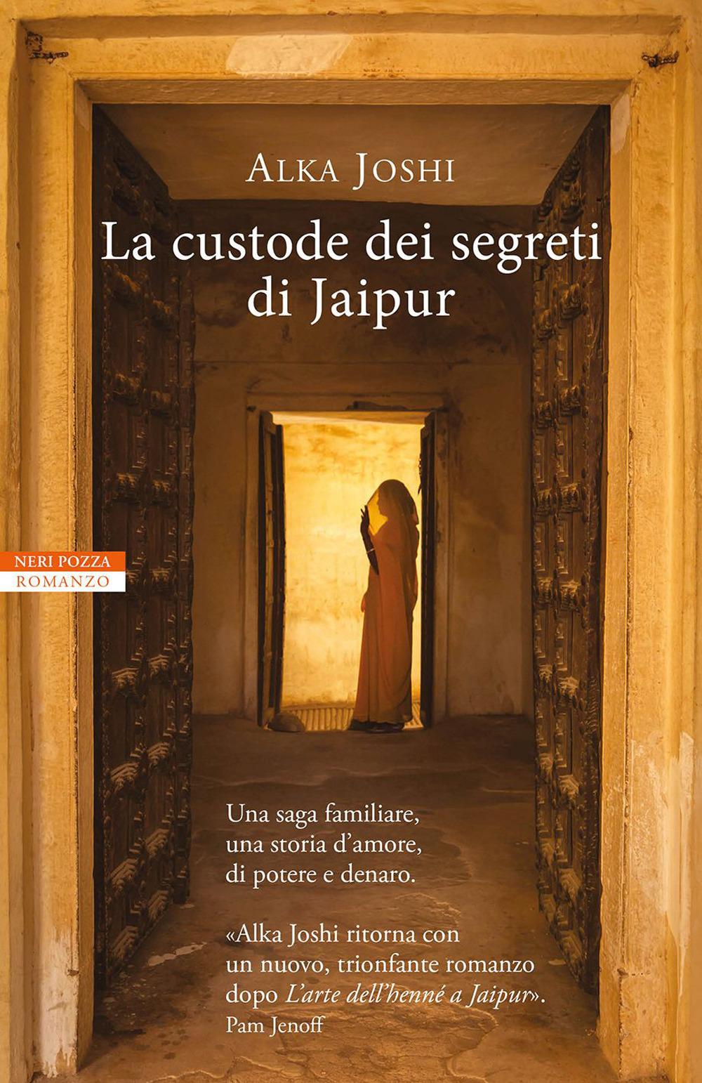 Vorderes Coverbild La custode dei segreti di Jaipur