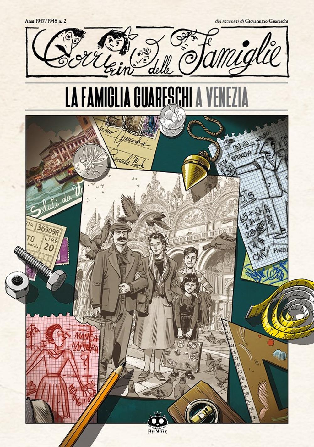 Vorderes Coverbild La famiglia Guareschi a Venezia