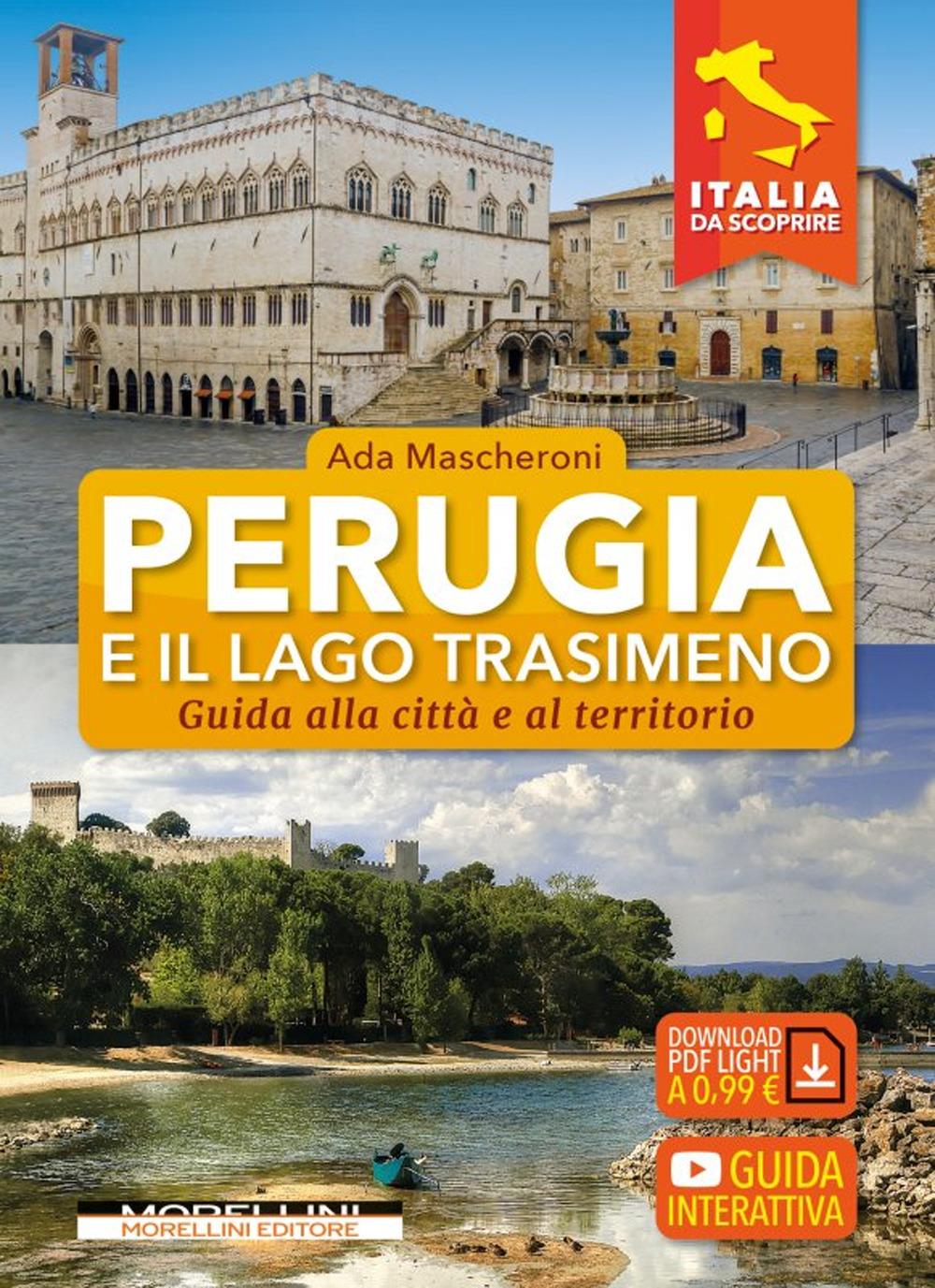 Vorderes Coverbild Perugia e il lago Trasimeno. Guida alla città e al territorio