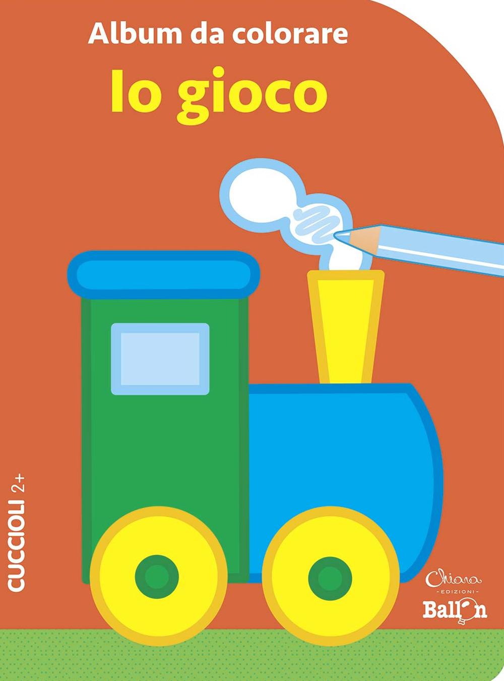 Vorderes Coverbild Io gioco. Album da colorare