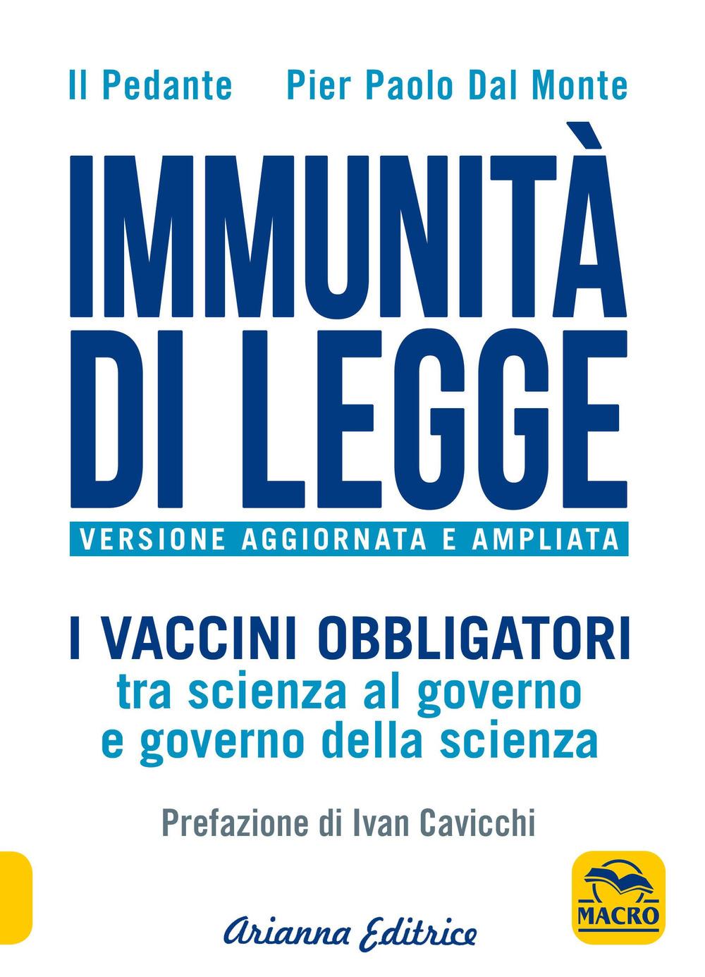 Vorderes Coverbild Immunità di legge. I vaccini obbligatori tra scienza al governo e governo della scienza