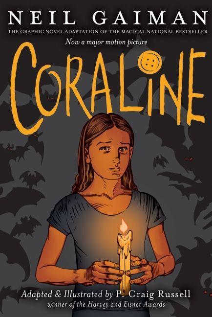 Vorderes Coverbild Coraline. Graphic Novel