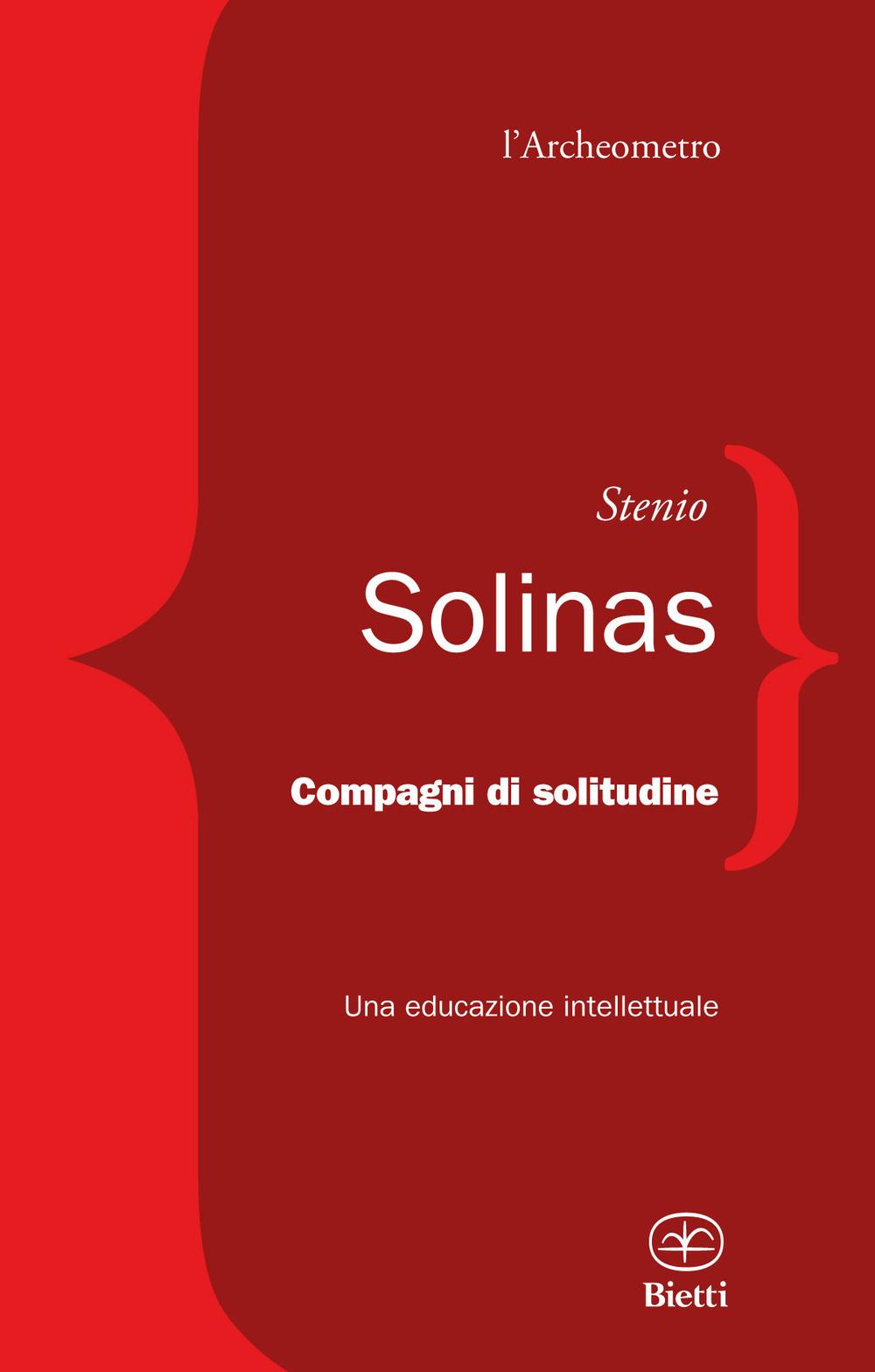 Vorderes Coverbild Compagni di solitudine. Una educazione intellettuale