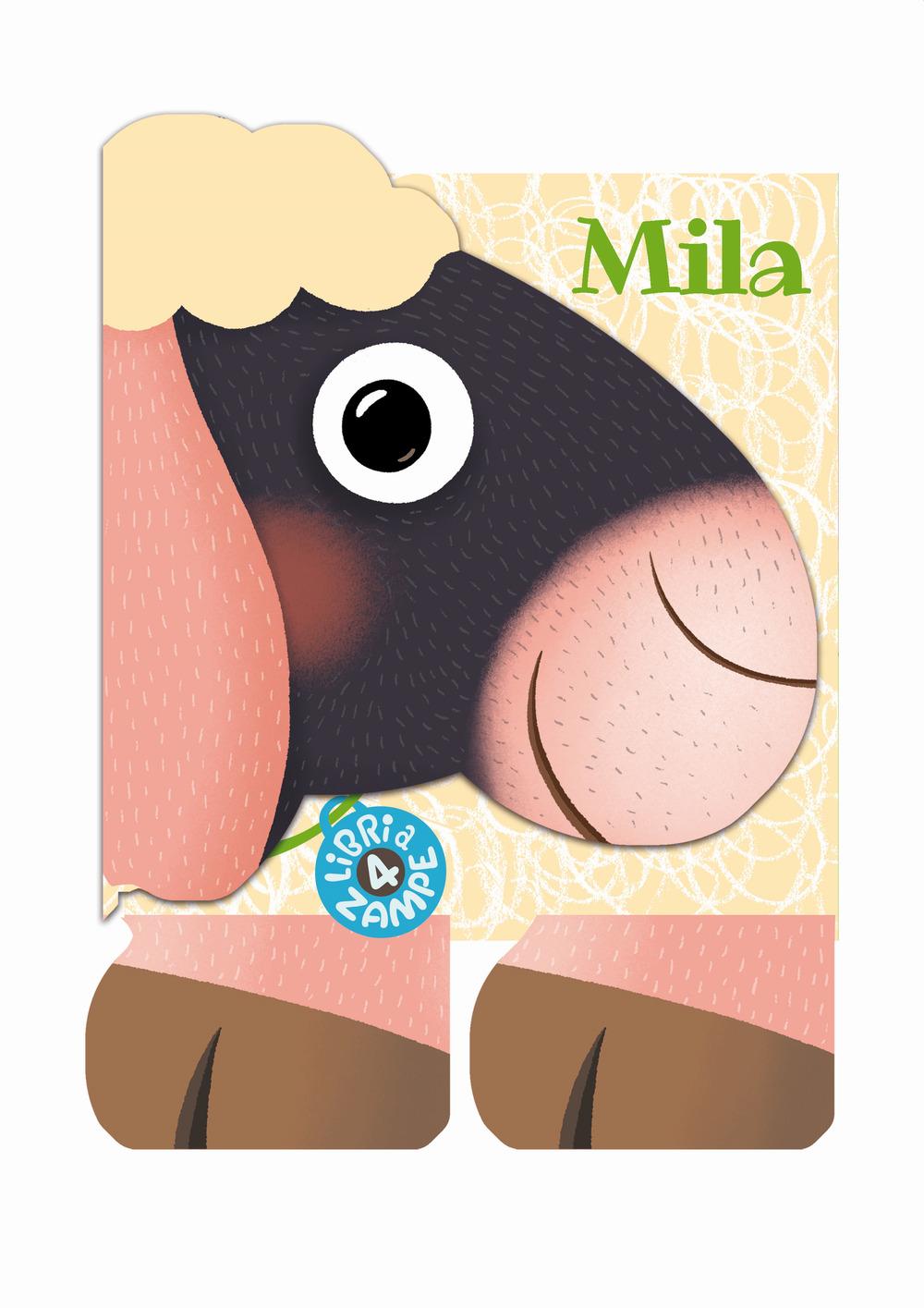 Vorderes Coverbild Mila. Libri a 4 zampe