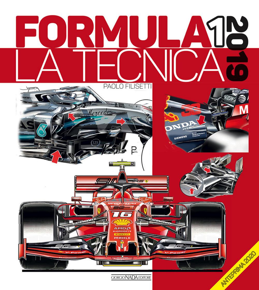 Vorderes Coverbild Formula 1 2019. La tecnica
