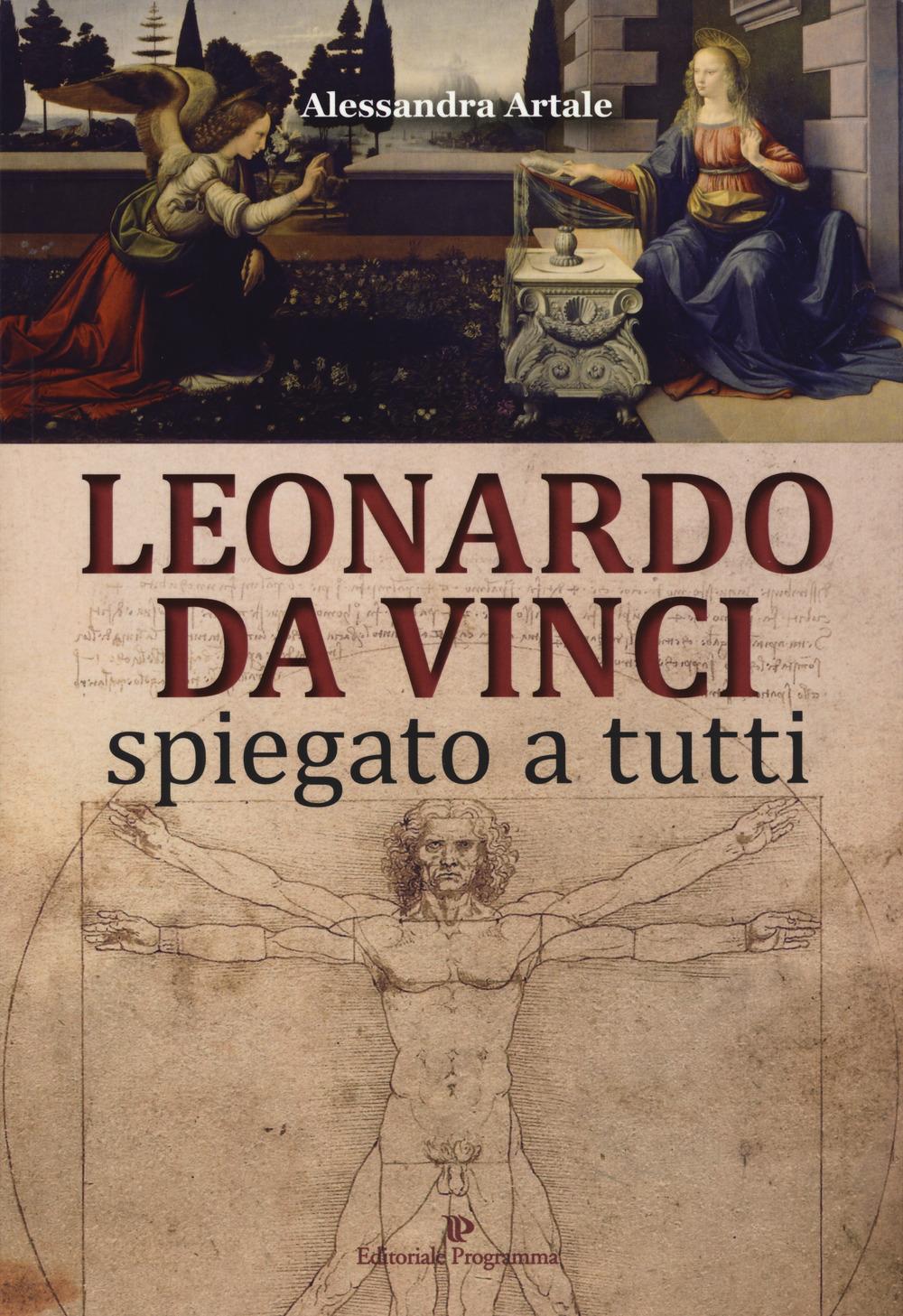 Vorderes Coverbild Leonardo da Vinci spiegato a tutti