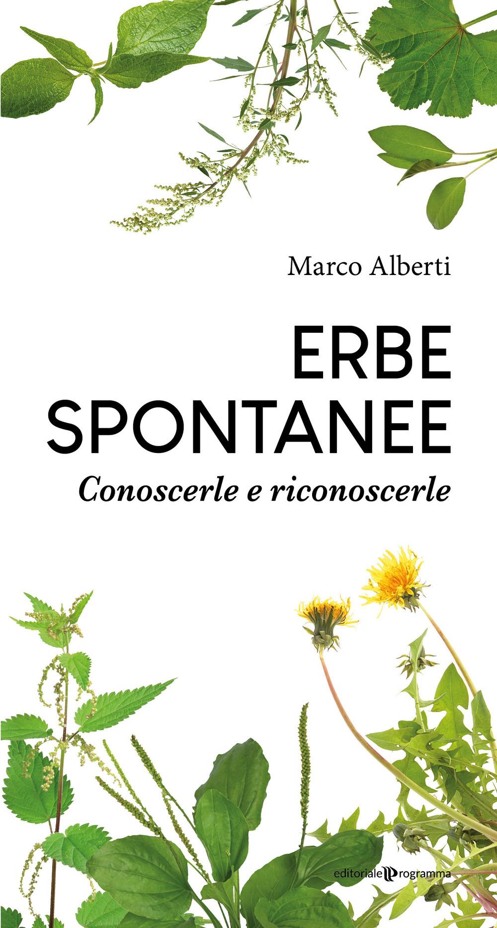 Vorderes Coverbild Erbe spontanee. Conoscerle e riconoscerle