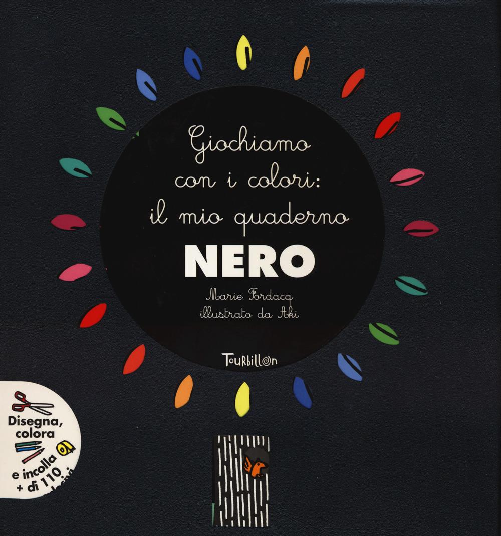 Vorderes Coverbild Giochiamo con i colori: il mio quaderno nero
