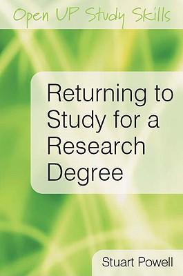 Vorderes Coverbild Returning to Study for a Research Degree