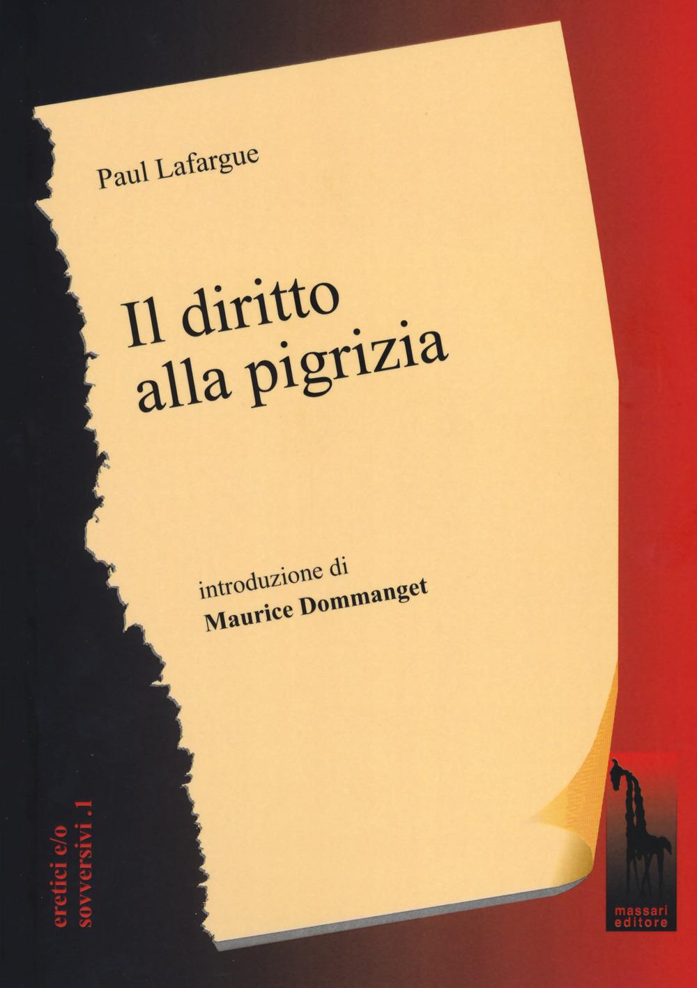 Vorderes Coverbild Il diritto alla pigrizia
