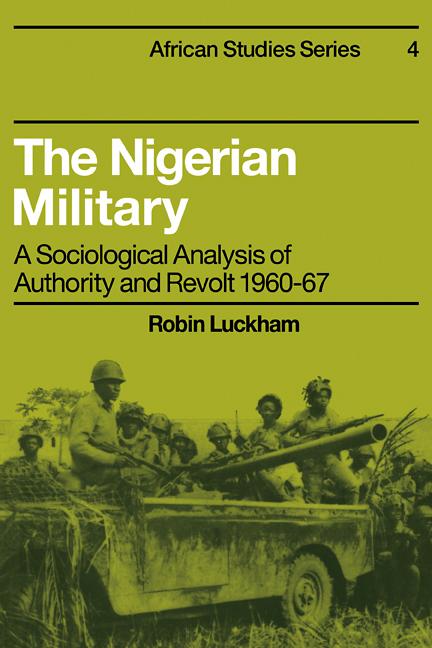 Vorderes Coverbild The Nigerian Military