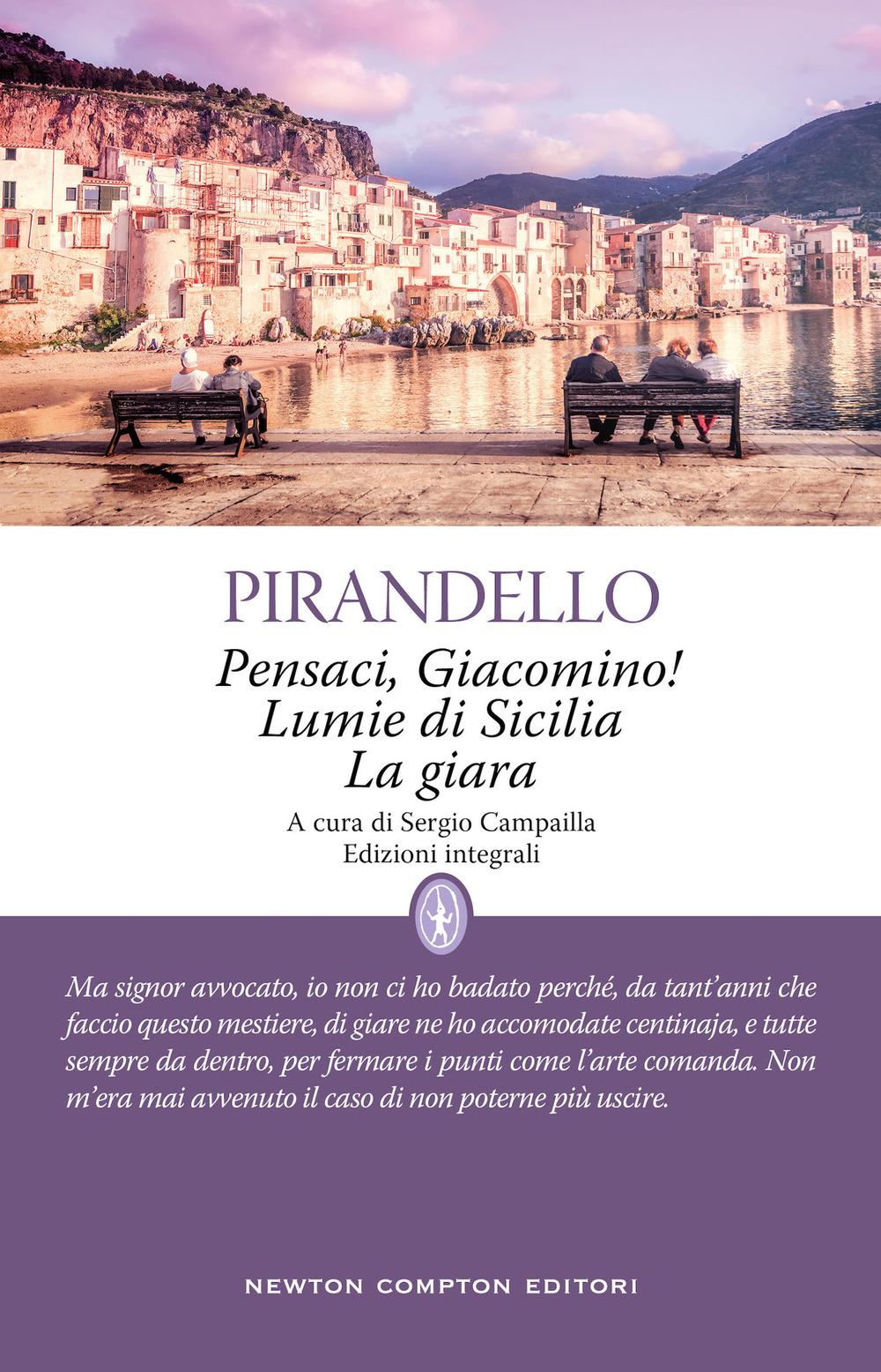 Vorderes Coverbild Pensaci, Giacomino!-Lumie di Sicilia-La giara