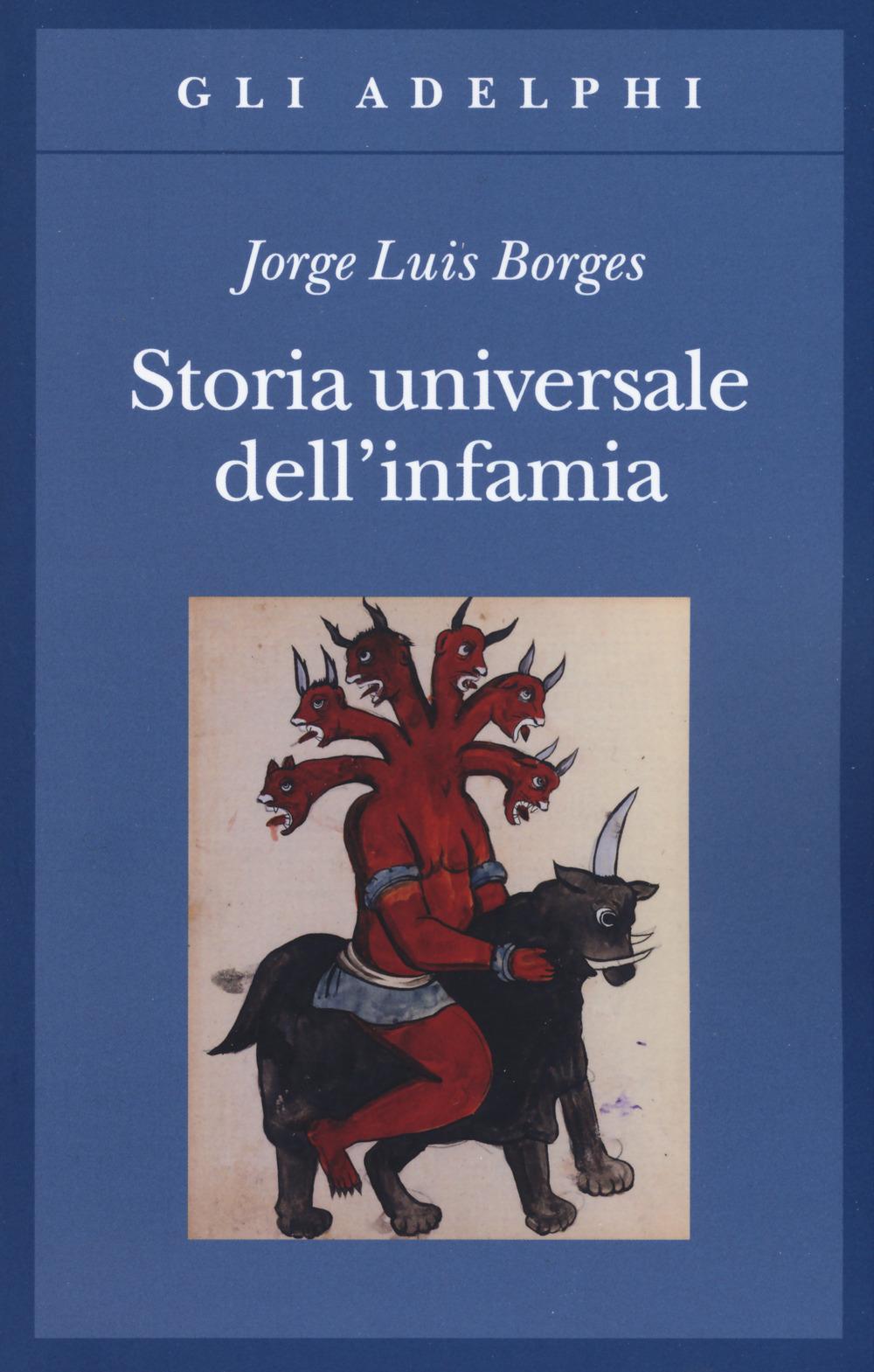 Vorderes Coverbild Storia universale dell'infamia