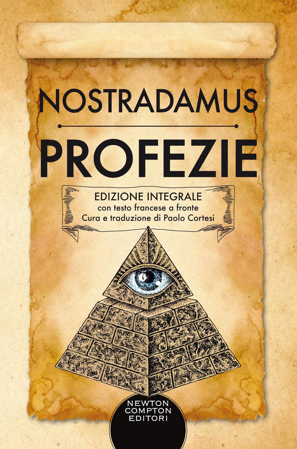 Vorderes Coverbild Profezie. Testo francese a fronte