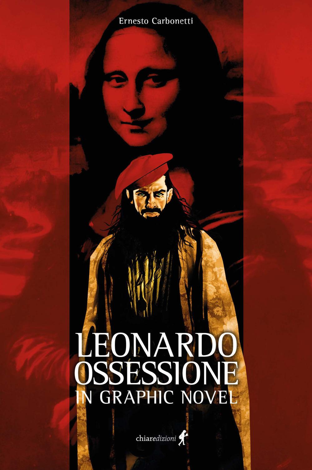 Vorderes Coverbild Leonardo. Ossessione in graphic novel