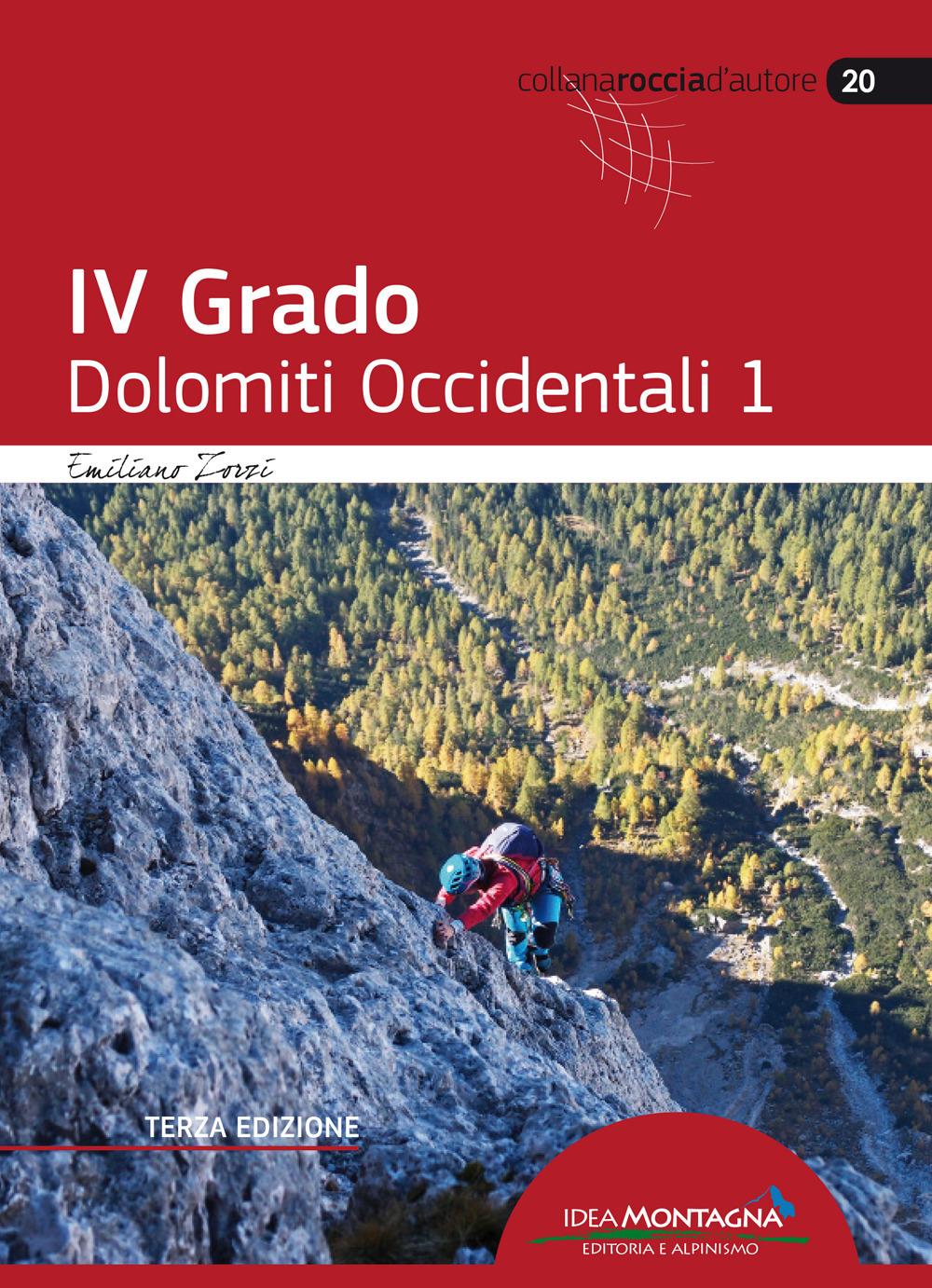 Vorderes Coverbild 4° grado. Dolomiti Occidentali 1