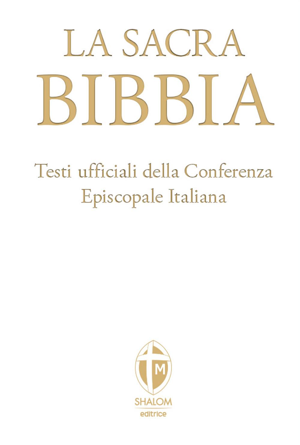 Vorderes Coverbild La Sacra Bibbia. Ediz. tascabile ecopelle bianca