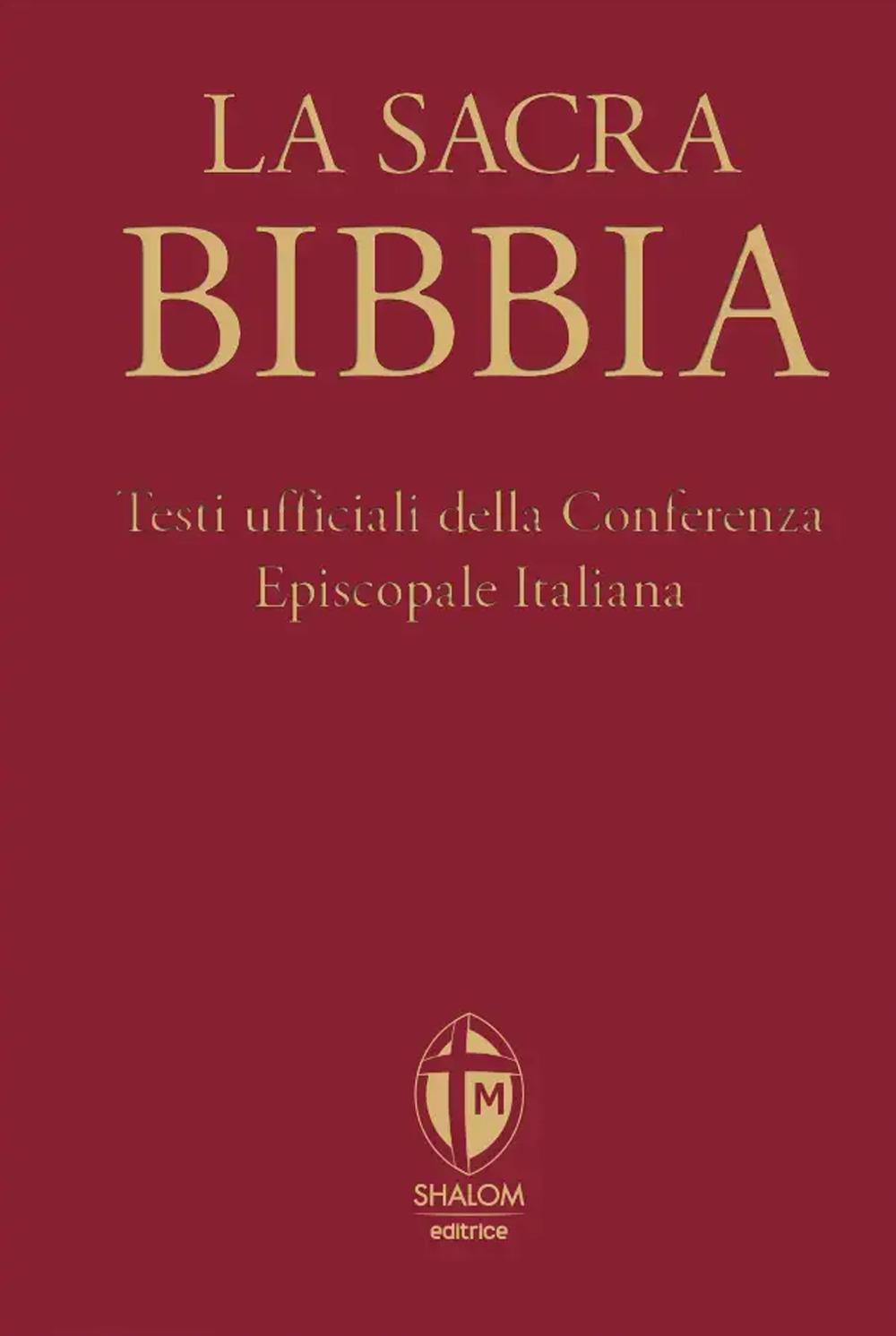 Vorderes Coverbild La Sacra Bibbia. Ediz. grande a caratteri grandi. Tela rossa