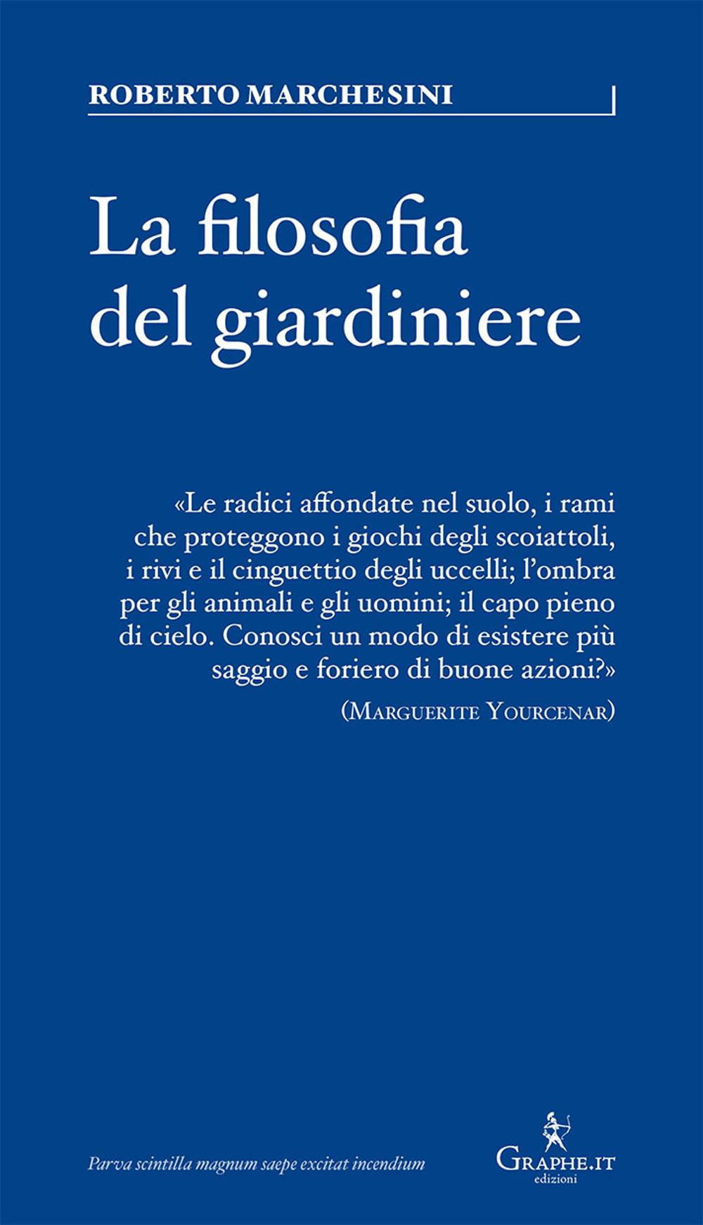 Vorderes Coverbild Filosofia del giardiniere. Riflessioni sulla cura