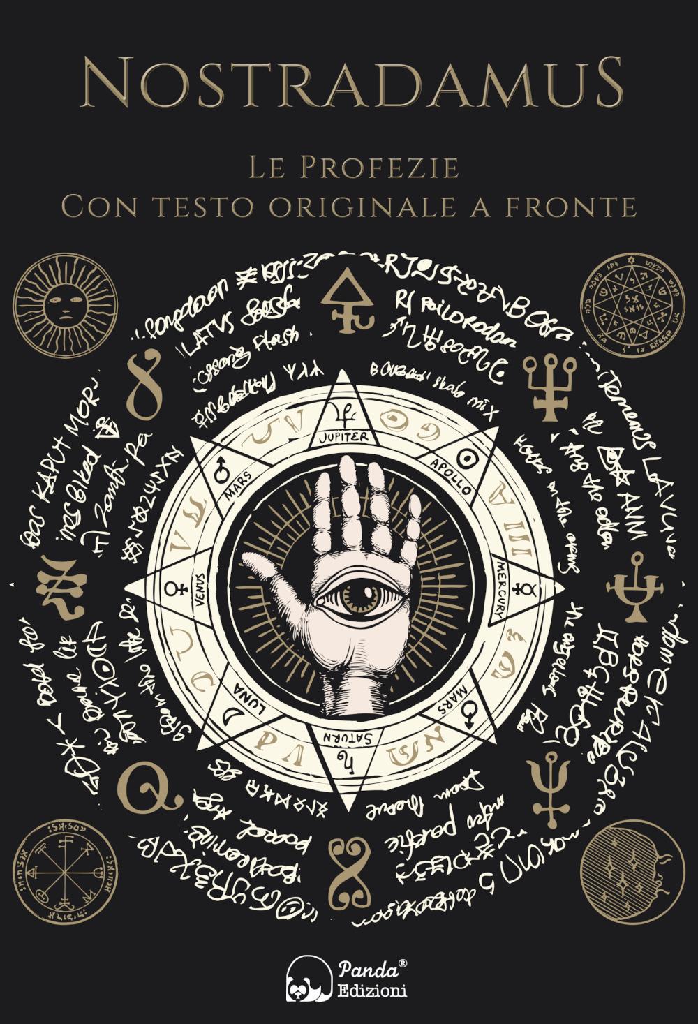 Vorderes Coverbild Profezie. Testo francese a fronte
