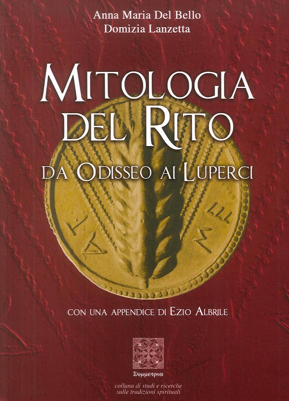 Vorderes Coverbild Mitologia del rito. Da Odisseo ai Luperci