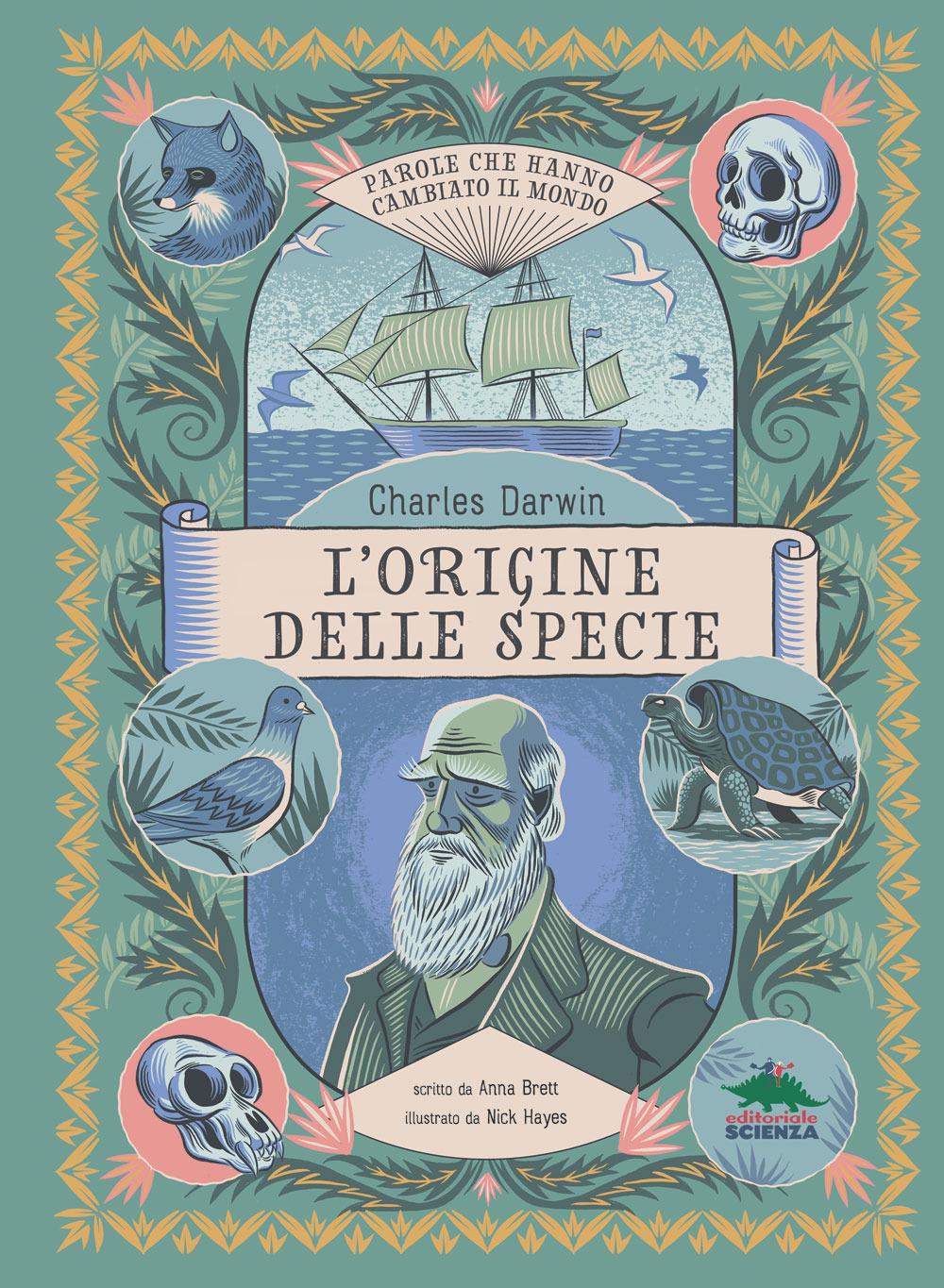 Vorderes Coverbild Charles Darwin l'origine delle specie