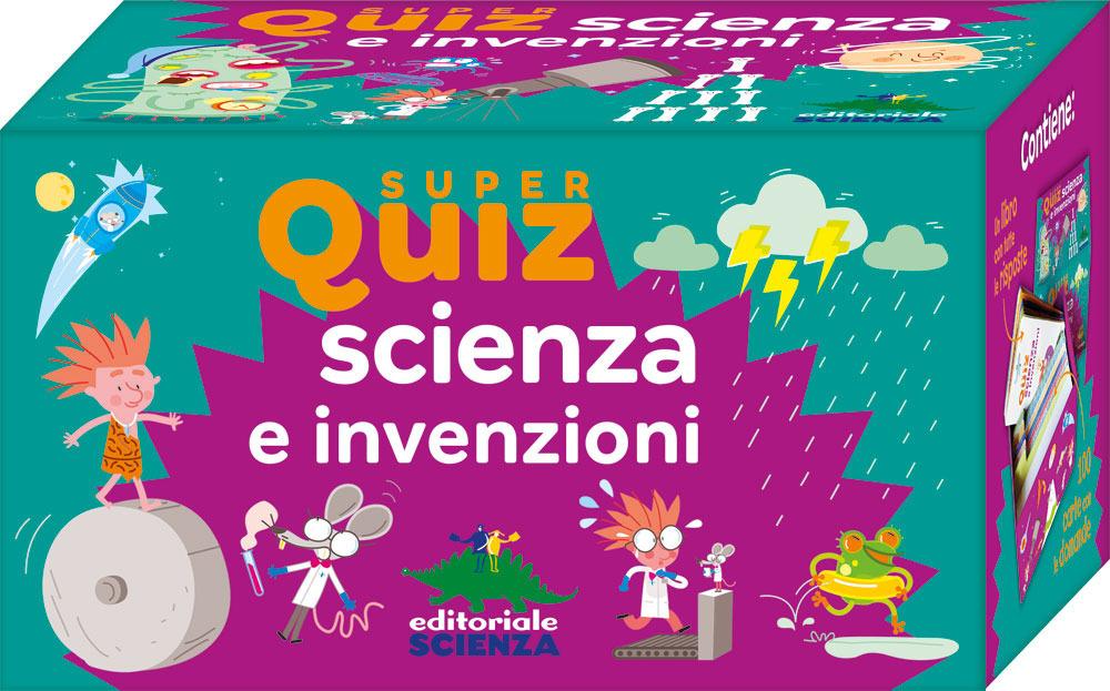 Vorderes Coverbild Scienza e invenzioni. Super quiz
