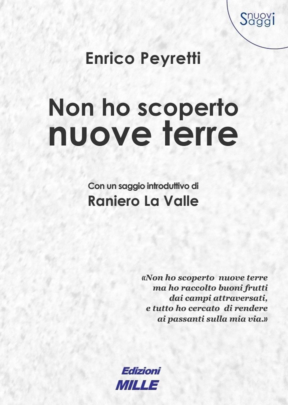 Vorderes Coverbild Non ho scoperto nuove terre