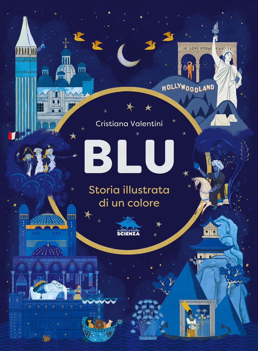 Vorderes Coverbild Blu. Storia illustrata di un colore