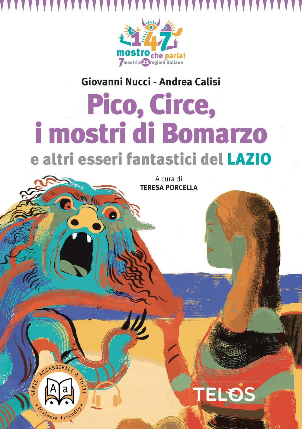 Vorderes Coverbild Pico, Circe, i mostri di Bomarzo e altri esseri fantastici del Lazio