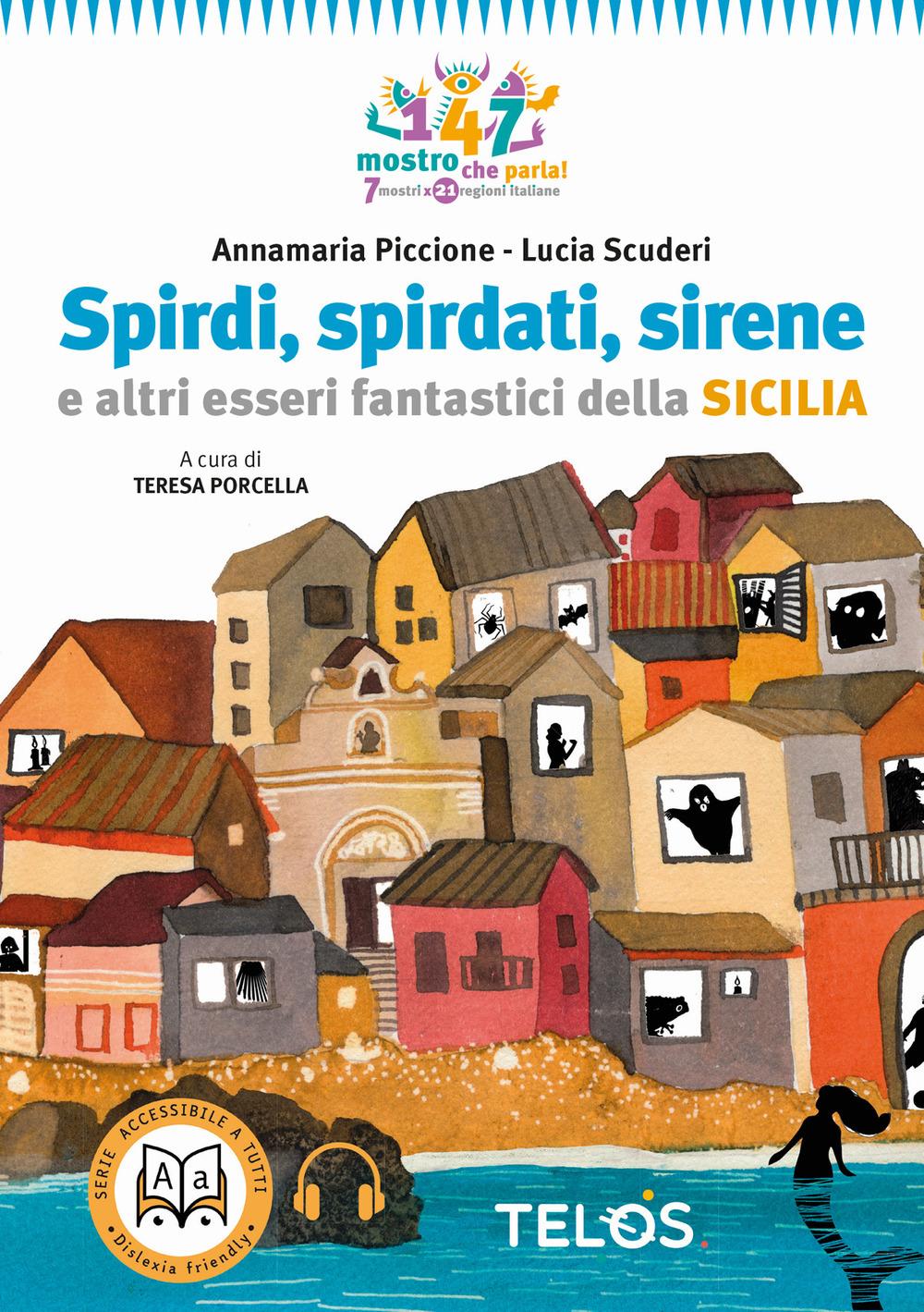 Vorderes Coverbild Spirdi, spirdati, sirene e altri esseri fantastici della Sicilia