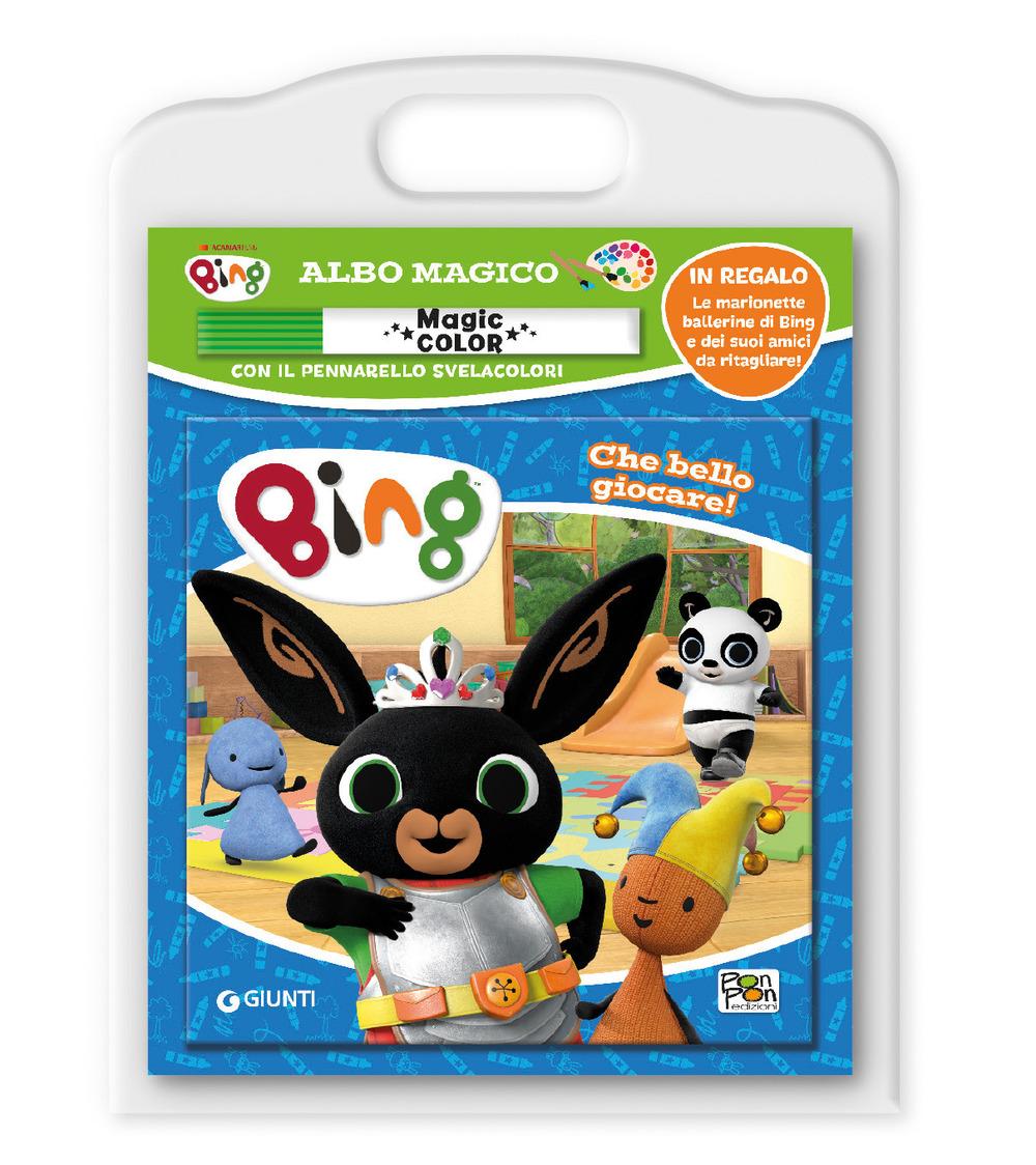 Vorderes Coverbild Che bello giocare! Albo magico. Bing