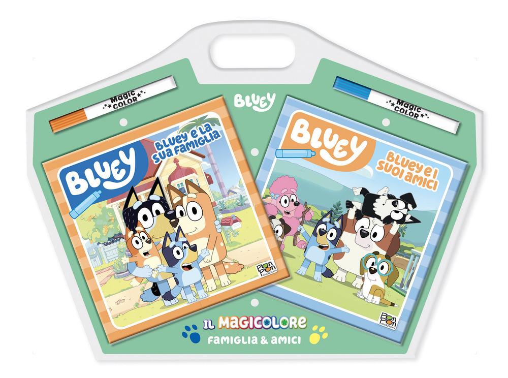 Vorderes Coverbild Amici & famiglia. Magicolore. Bluey