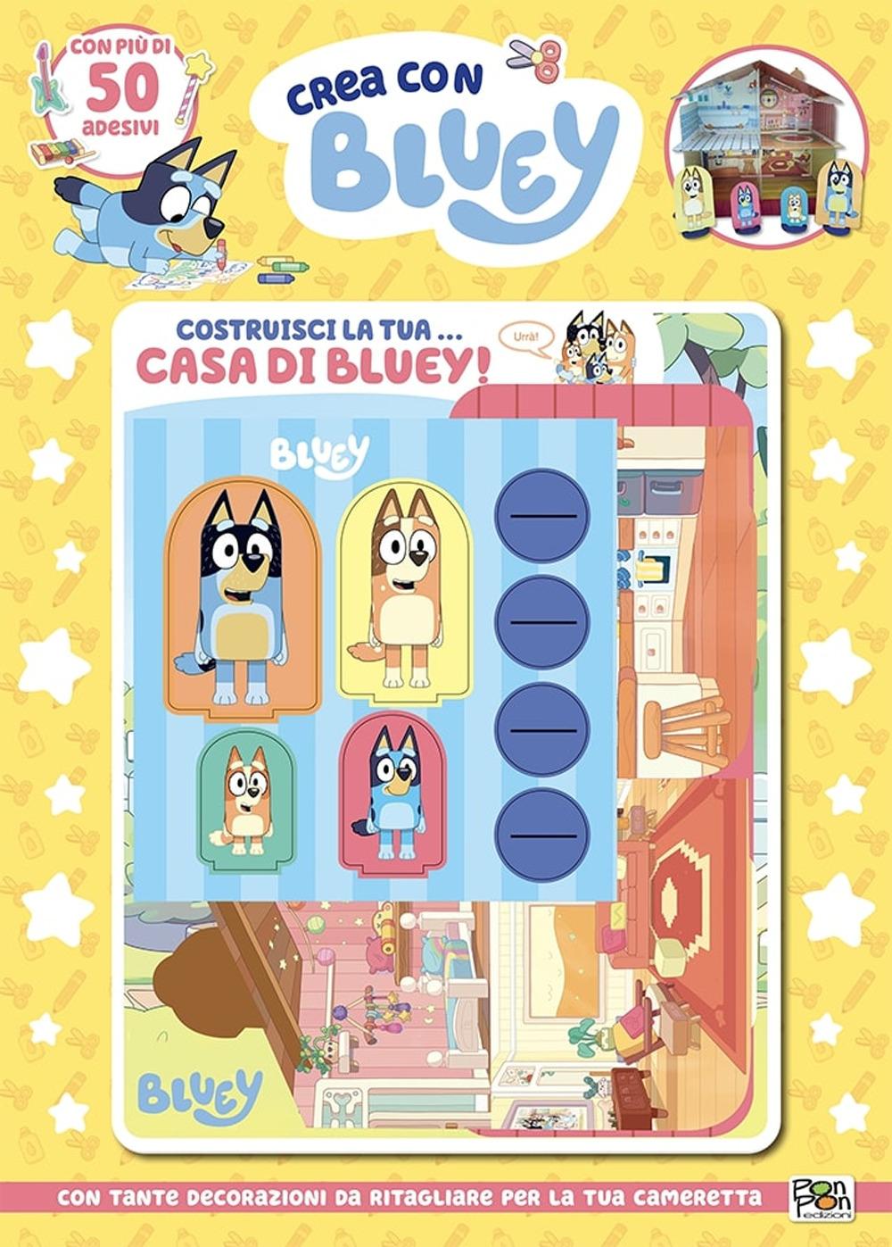 Vorderes Coverbild Costruisci la tua... casa di Bluey. Crea con Bluey