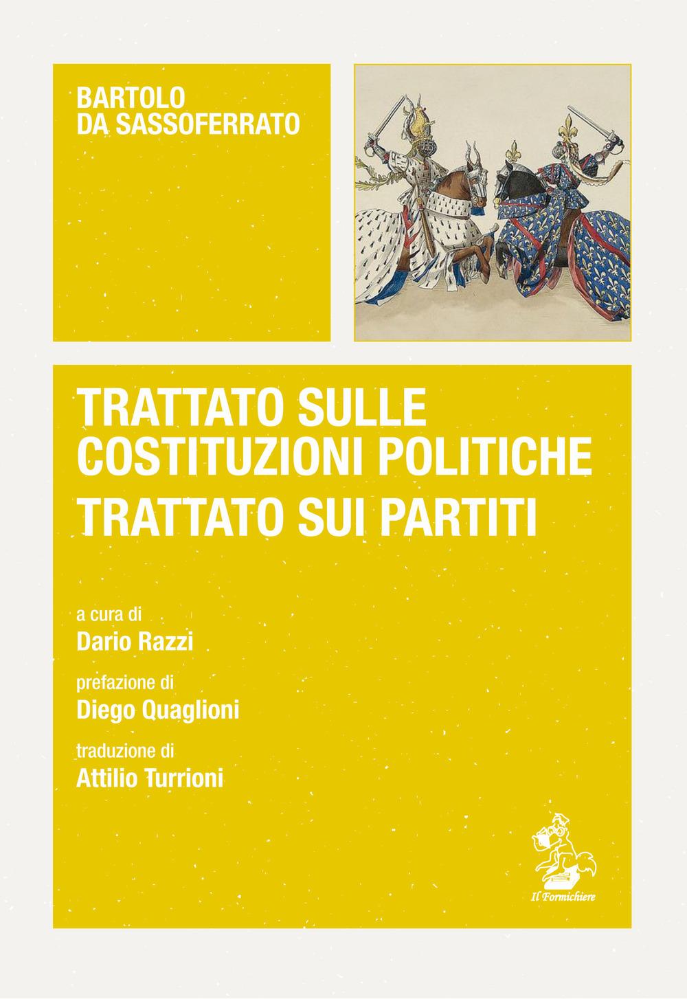 Vorderes Coverbild Trattato sulle costituzioni politiche-Trattato sui partiti. Testo latino a fronte