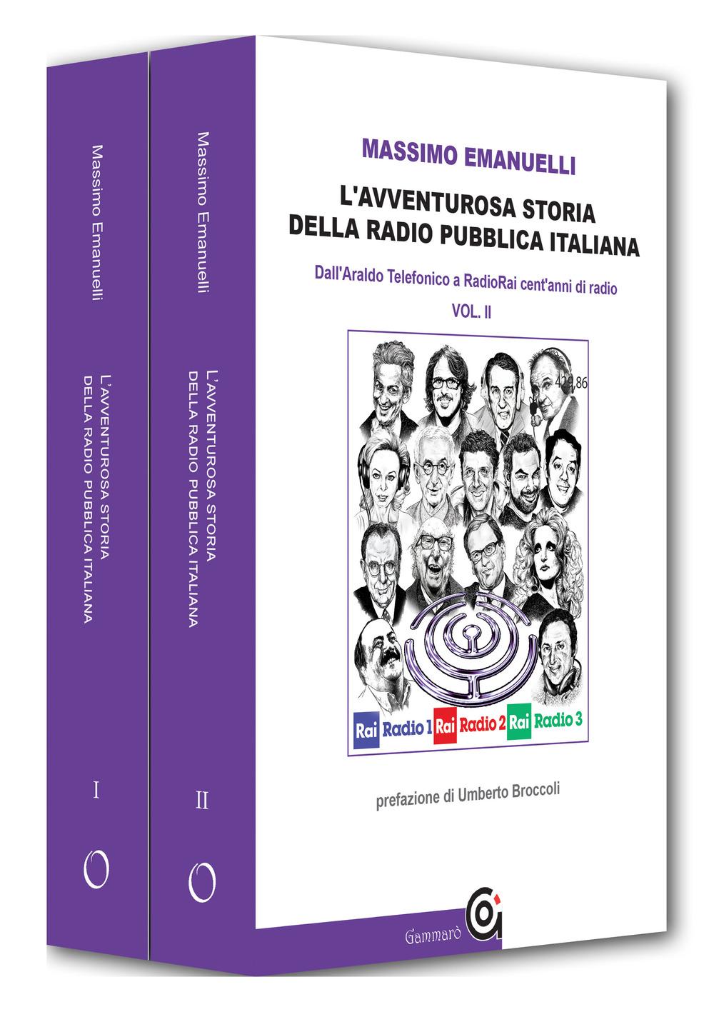 Vorderes Coverbild L' avventurosa storia della radio pubblica italiana