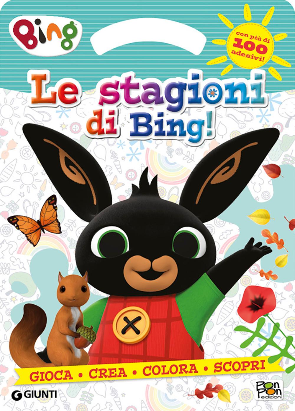 Vorderes Coverbild Le stagioni di Bing! Activity book. Bing