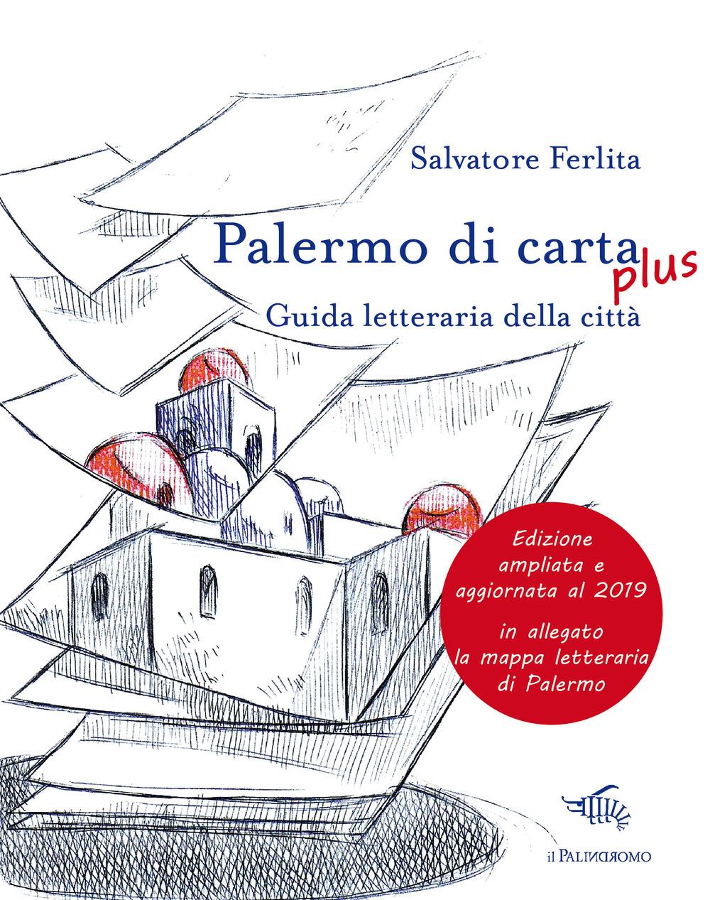 Vorderes Coverbild Palermo di carta. Guida letteraria della città
