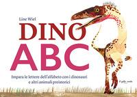 Vorderes Coverbild Dino ABC. Impara le lettere dell'alfabeto con i dinosauri e altri animali preistorici