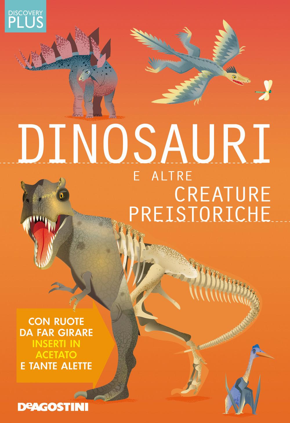 Vorderes Coverbild Dinosauri e altre creature preistoriche. Discovery plus