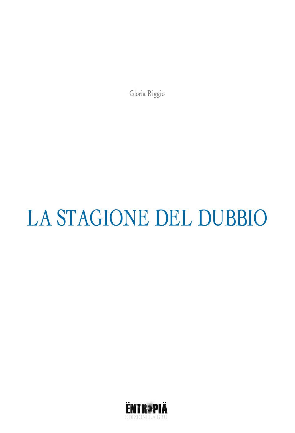 Vorderes Coverbild La stagione del dubbio