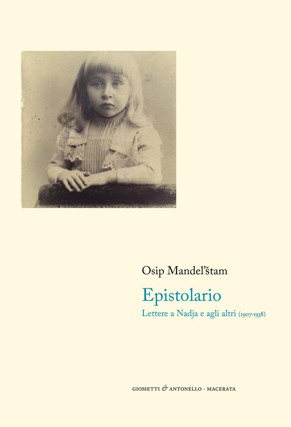 Vorderes Coverbild Epistolario. Lettere a Nadja e agli altri (1907-1938)