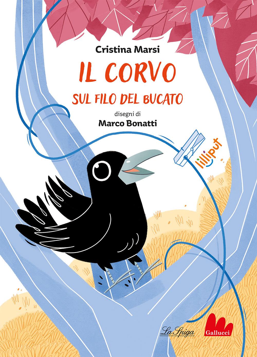 Vorderes Coverbild Il corvo sul filo del bucato. Ediz. ad alta leggibilità